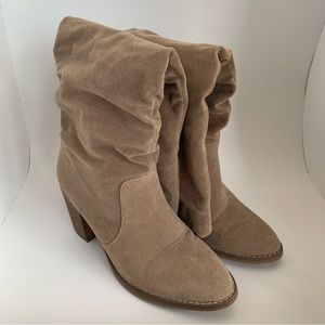 NWT NWOB Women's Harlan Tall Boots Universal Thread Brown/taupe